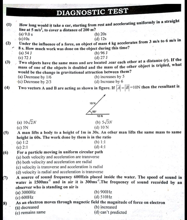 Physics Diagnose Test.pdf