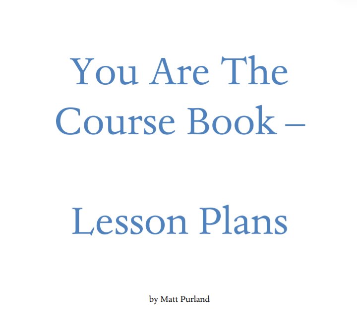 You Are The Course Book Lesson Plans.pdf