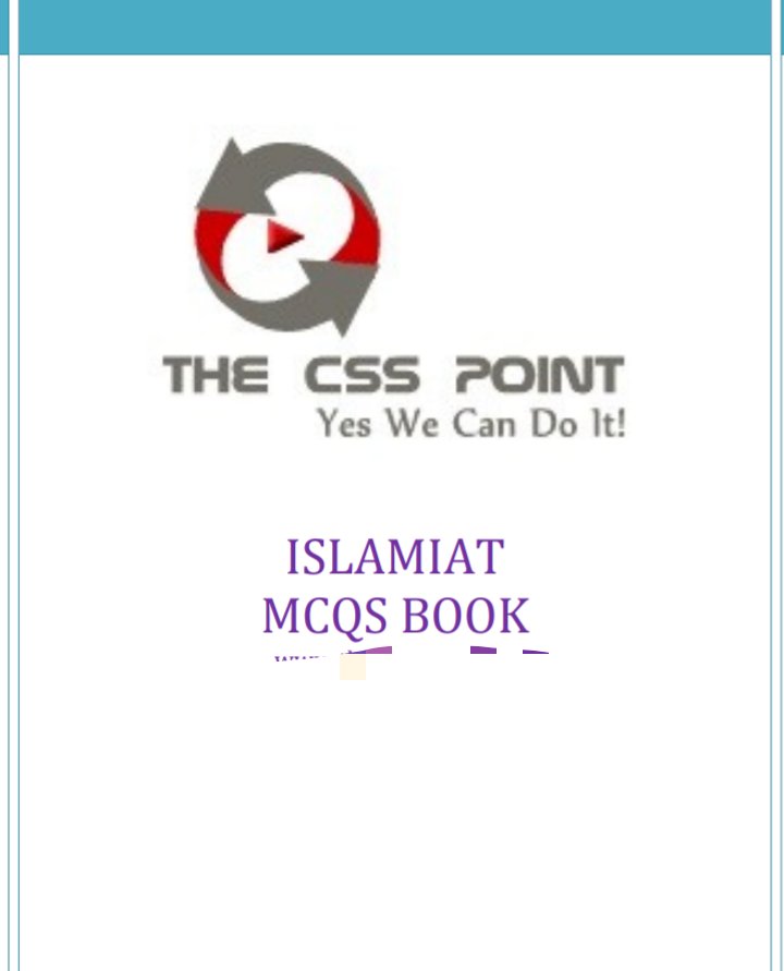 Islamiat MCQS Book.pdf