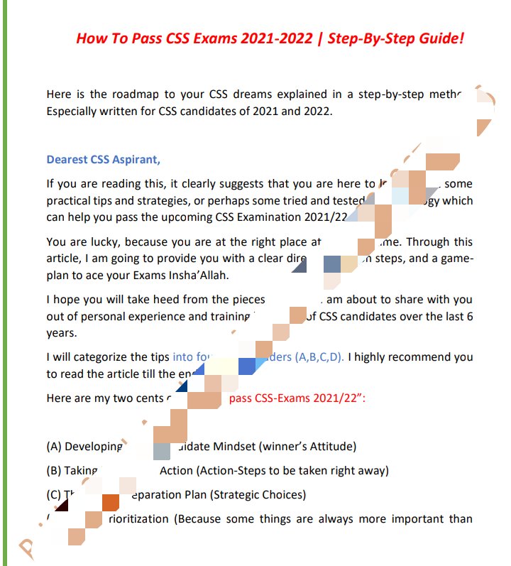 How To Pass CSS Exams 2021.pdf