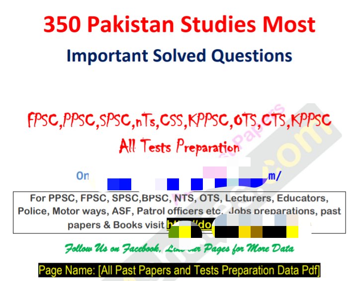 350 Pakistan Studies Most Important Solved Questions.pdf