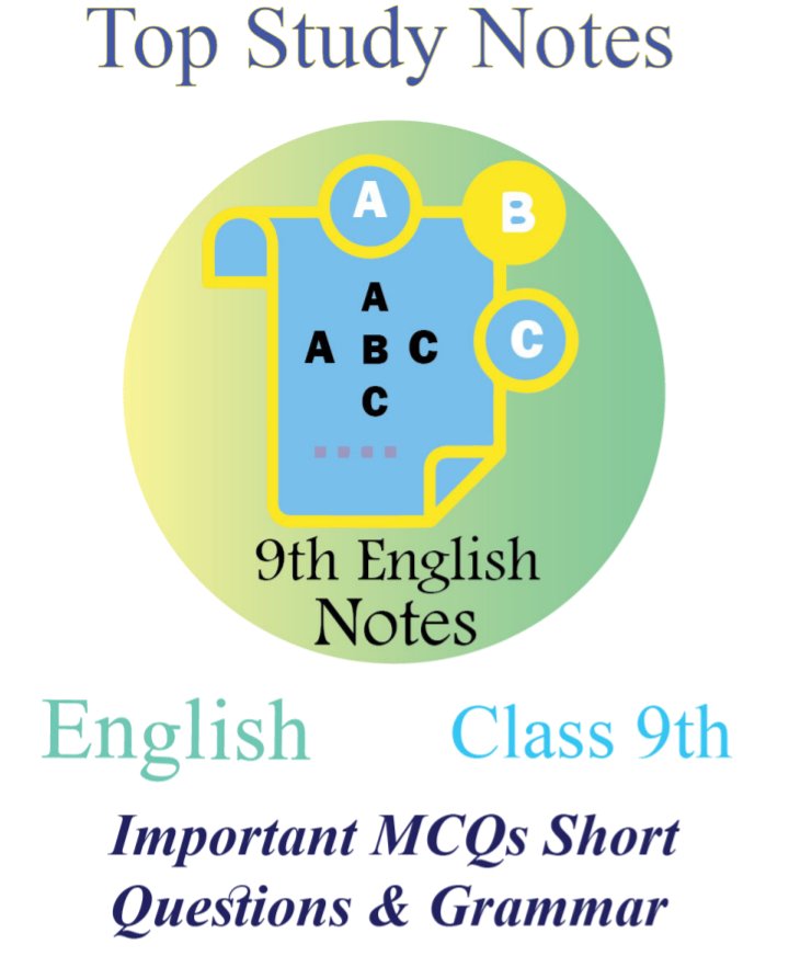 9th English with Grammer Notes.pdf