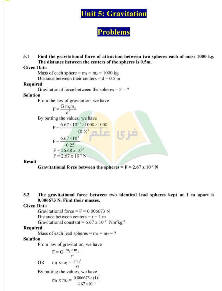9th Phy Ch 5 Numericals.pdf