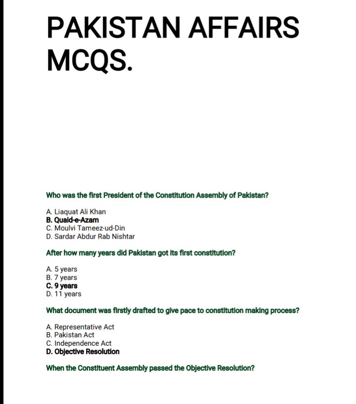 Pakistan affairs MCQs.pdf